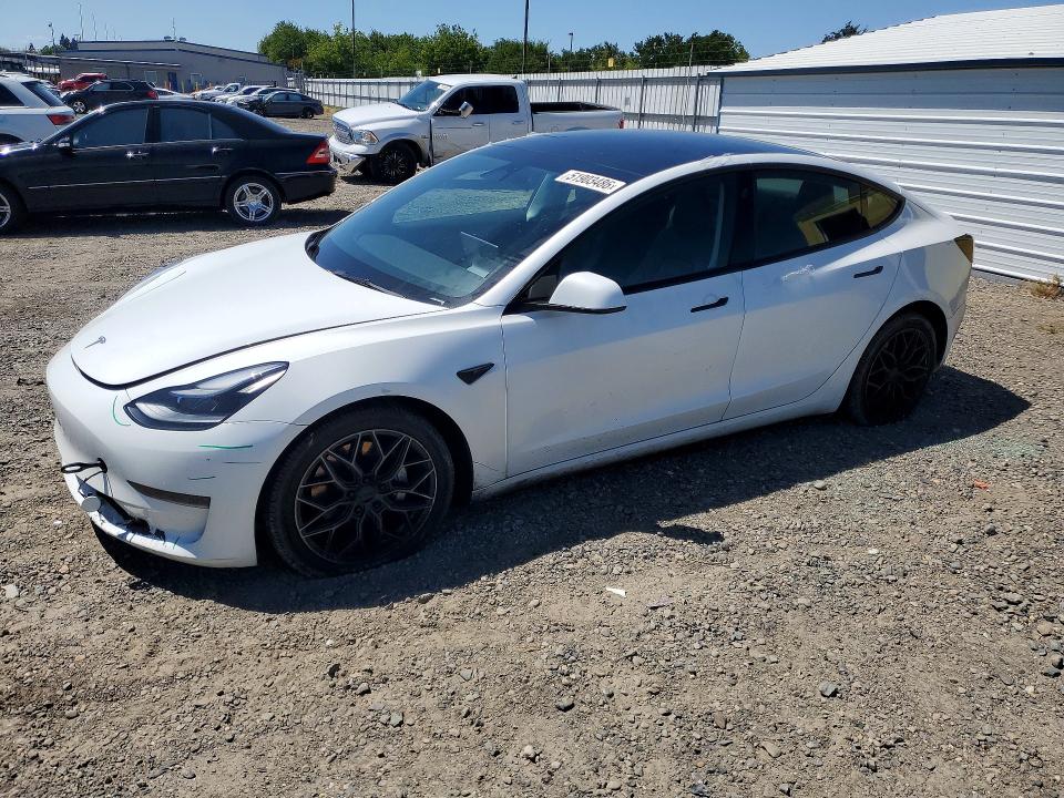 51903486 :رقم المزاد ، 5YJ3E1EAXPF430250 vin ، 2023 Tesla Model 3 مزاد بيع