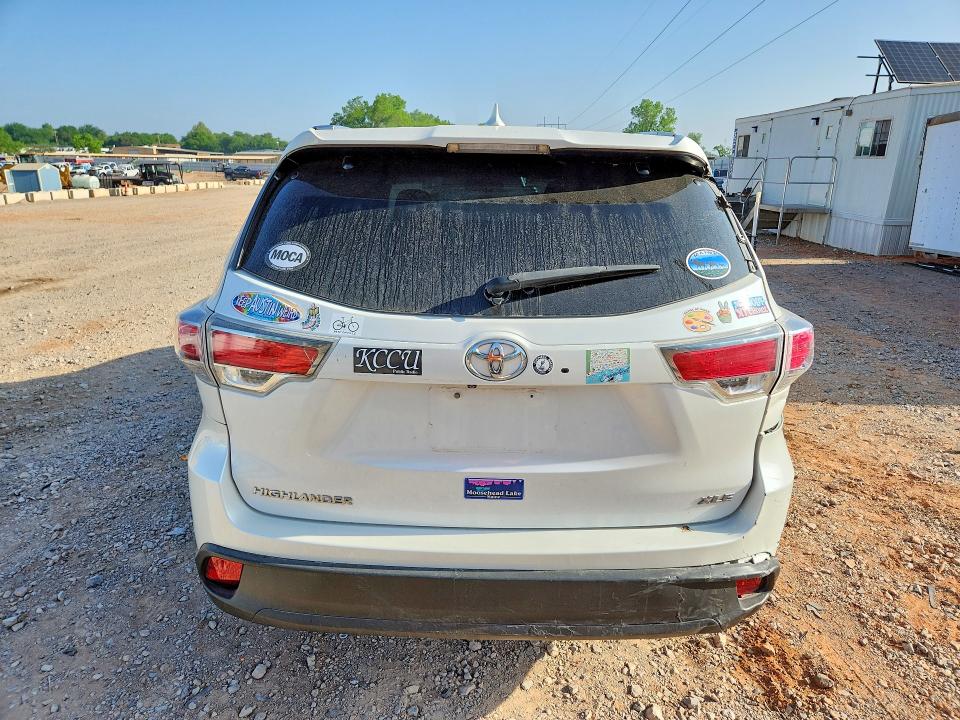 Продаж на аукціоні авто 2015 Toyota Highlander, vin: 5TDKKRFH1FS072917, номер лоту: 53525386