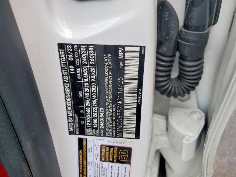 Продаж на аукціоні авто 2022 Mercedes-benz Glc, vin: W1N0G6EB7NG118725, номер лоту: 48545686