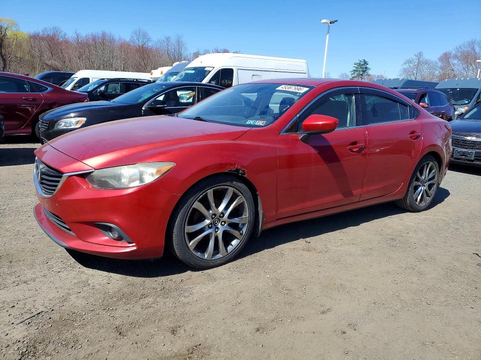 Продажа на аукционе авто 2014 Mazda 6, vin: JM1GJ1W60E1123845, номер лота: 49367996