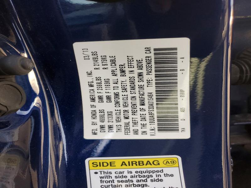 Продаж на аукціоні авто 2013 Acura Tl, vin: 19UUA8F53DA015464, номер лоту: 49456516