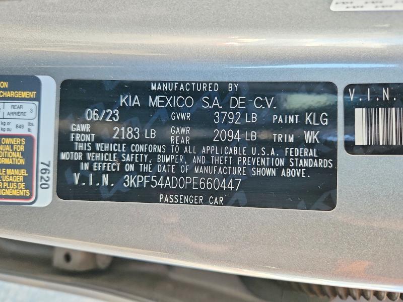 Aukcja sprzedaży 2023 Kia Forte, vin: 3KPF54AD0PE660447, numer aukcji: 49866726