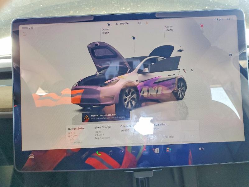 Продаж на аукціоні авто 2023 Tesla Model Y, vin: 7SAYGDEE3PA114614, номер лоту: 51506906