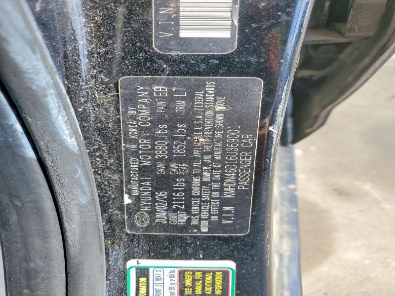 Aukcja sprzedaży 2006 Hyundai Elantra, vin: KMHDN46D16U369001, numer aukcji: 51078906
