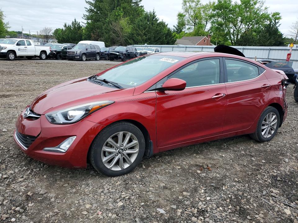 Продажа на аукционе авто 2015 Hyundai Elantra, vin: 5NPDH4AE8FH605438, номер лота: 51865796