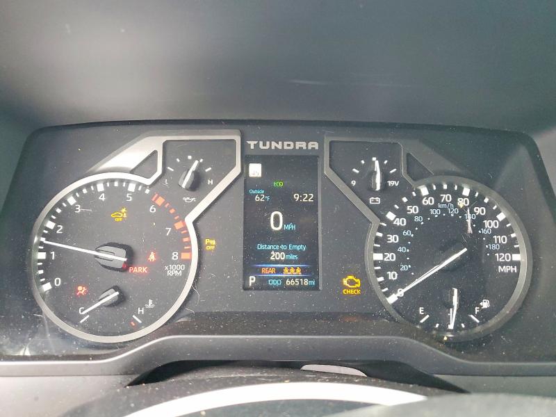 2022 Toyota Tundra მანქანა იყიდება აუქციონზე, vin: 5TFLA5AB5NX010271, აუქციონის ნომერი: 51017676