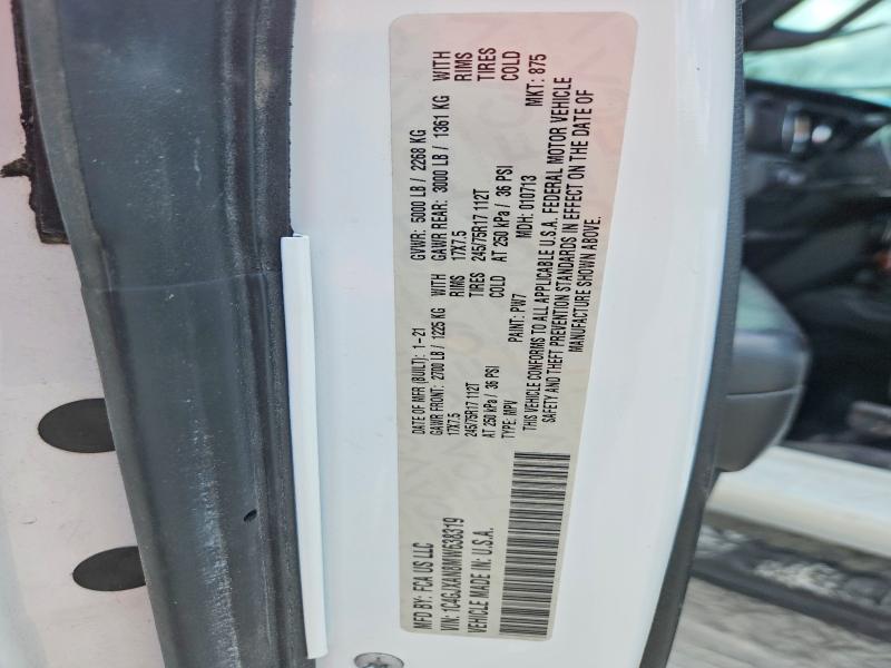 Продаж на аукціоні авто 2021 Jeep Wrangler, vin: 1C4GJXAN8MW638319, номер лоту: 51717816