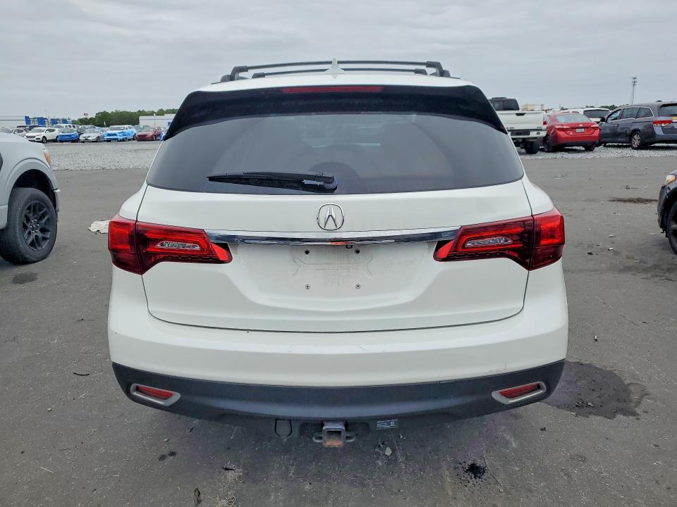 48890656 :رقم المزاد ، 5FRYD3H42GB002827 vin ، 2016 Acura Mdx مزاد بيع