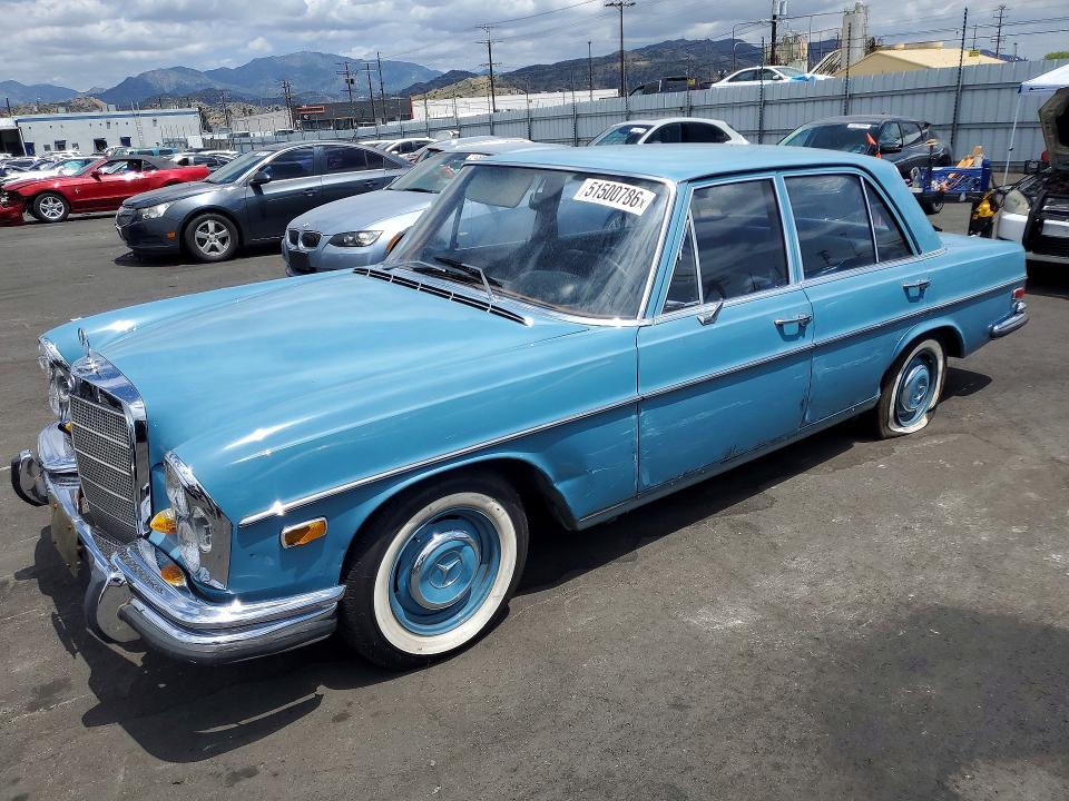 Продажа на аукционе авто 1968 Mercedes-benz 250, vin: 058372250S, номер лота: 51500786