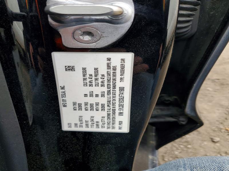 Aukcja sprzedaży 2020 Tesla Model 3, vin: 5YJ3E1EC6LF741900, numer aukcji: 50583476