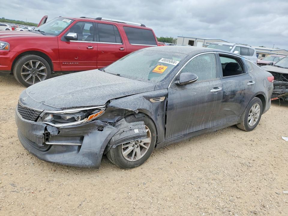 2017 Kia Optima მანქანა იყიდება აუქციონზე, vin: KNAGT4L34H5147419, აუქციონის ნომერი: 48695866