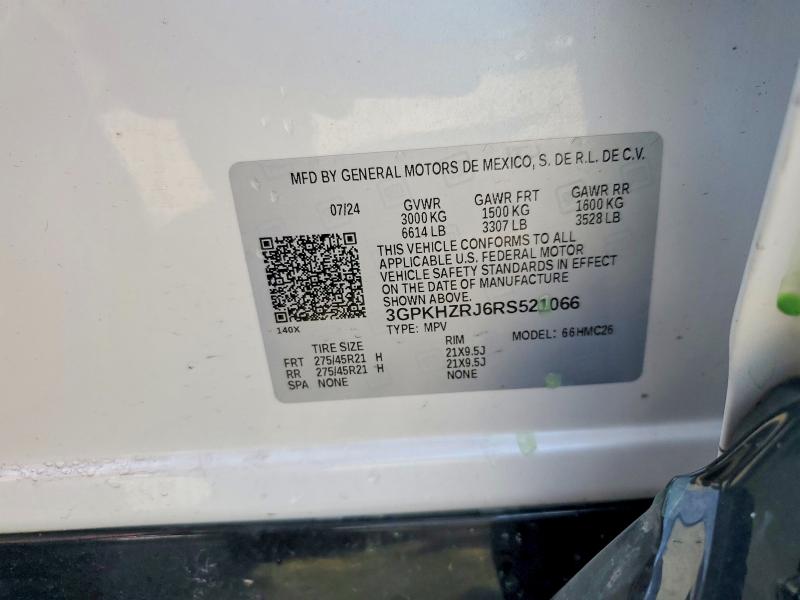 49663626 :رقم المزاد ، 3GPKHZRJ6RS521066 vin ، 2024 Honda Prologue مزاد بيع