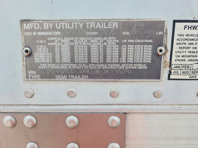 Aukcja sprzedaży 2010 Utility Trailer Vsra Reefe, vin: 1UYVS2532AM833938, numer aukcji: 50918936