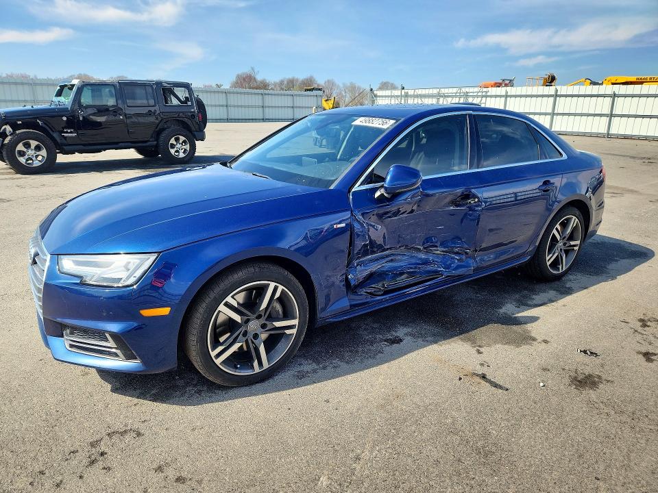 Продаж на аукціоні авто 2017 Audi A4, vin: WAULNAF40HN007878, номер лоту: 49882756