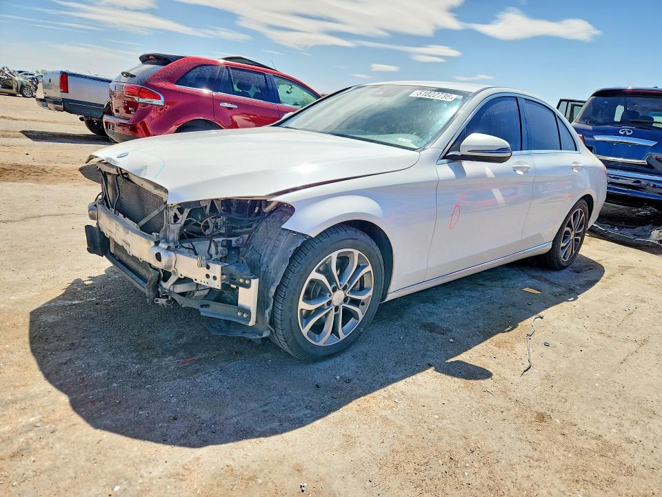 2016 Mercedes-benz C მანქანა იყიდება აუქციონზე, vin: 55SWF4JB3GU154129, აუქციონის ნომერი: 51022736