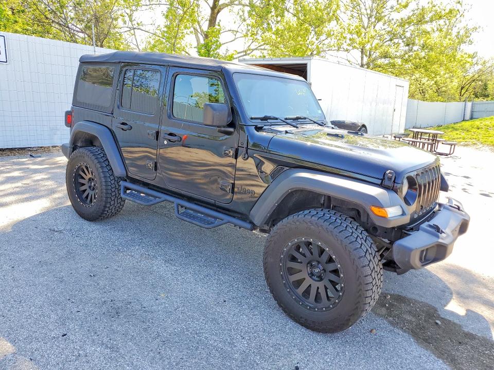 Продажа на аукционе авто 2022 Jeep Wrangler Unlimited, vin: 1C4HJXDG2NW180358, номер лота: 49659336