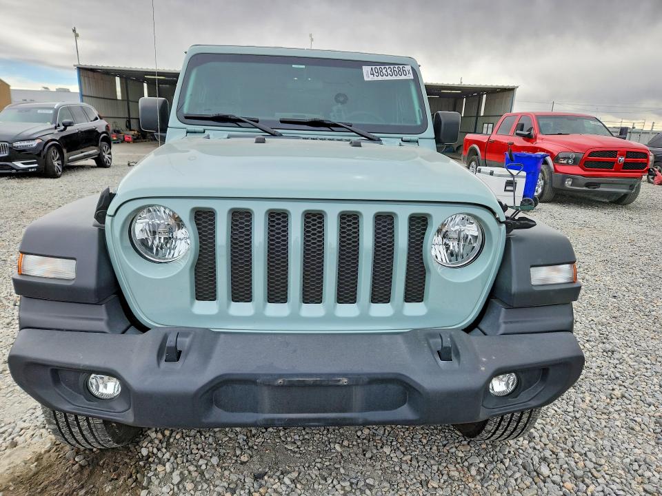 49833686 :رقم المزاد ، 1C4HJXDG1PW680126 vin ، 2023 Jeep Wrangler مزاد بيع