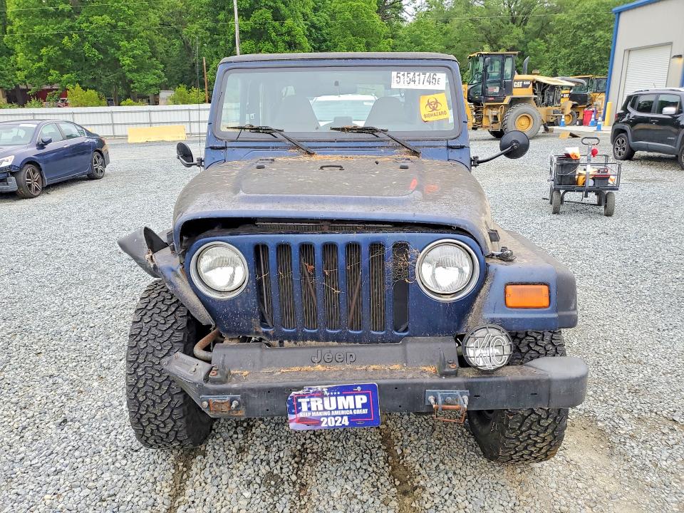 2001 Jeep Wrangler / Tj მანქანა იყიდება აუქციონზე, vin: 1J4FA29P11P324077, აუქციონის ნომერი: 51541746