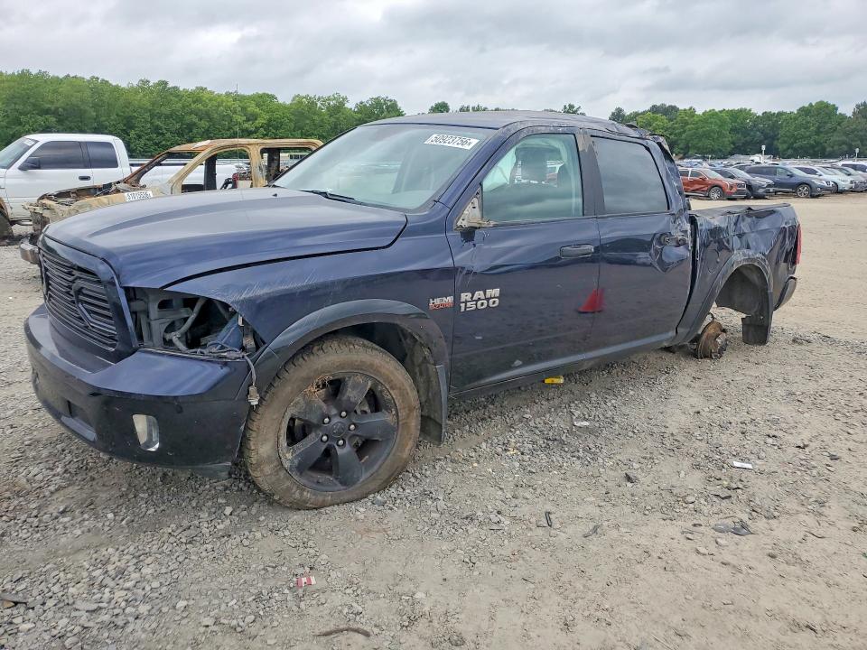 50923756 :رقم المزاد ، 1C6RR7LT9JS156627 vin ، 2018 Ram Ram 1500 مزاد بيع