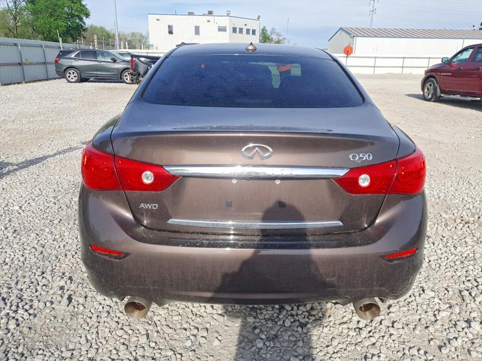 Aukcja sprzedaży 2014 Infiniti Q50, vin: JN1BV7AR3EM693875, numer aukcji: 50131886