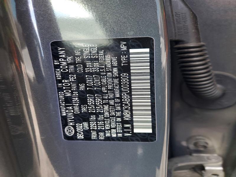 Aukcja sprzedaży 2023 Hyundai Kona, vin: KM8K3CAB8PU003809, numer aukcji: 51062436