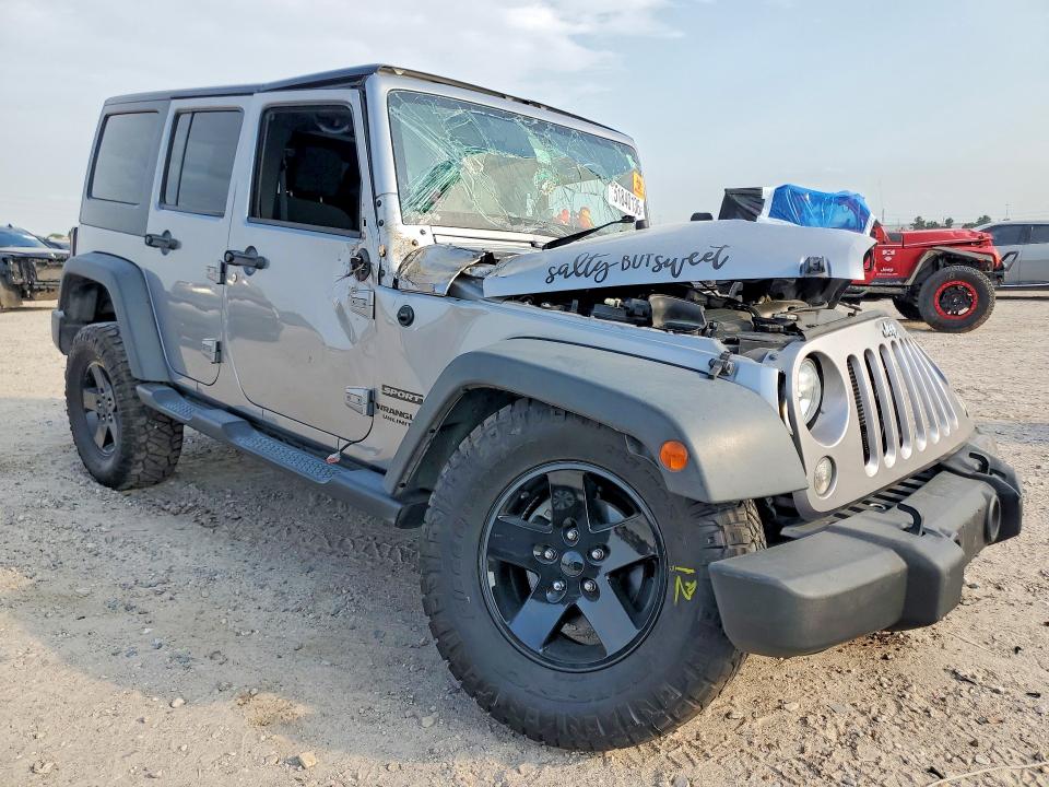 Продаж на аукціоні авто 2017 Jeep Wrangler Unlimited, vin: 1C4BJWDG8HL529075, номер лоту: 51840136