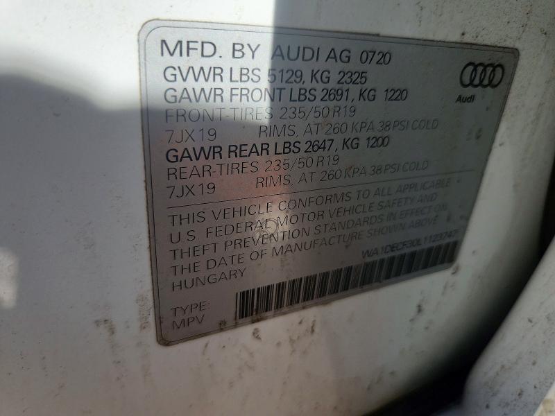 Продаж на аукціоні авто 2020 Audi Q3, vin: WA1DECF30L1123747, номер лоту: 49266796