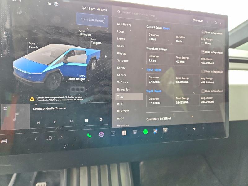 Продажа на аукционе авто 2024 Tesla Cybertruck, vin: 7G2CEHED7RA012292, номер лота: 51598526