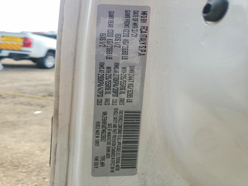49151816 :رقم المزاد ، ZFBHRFAB7M6U36152 vin ، 2021 Ram Promaster City مزاد بيع