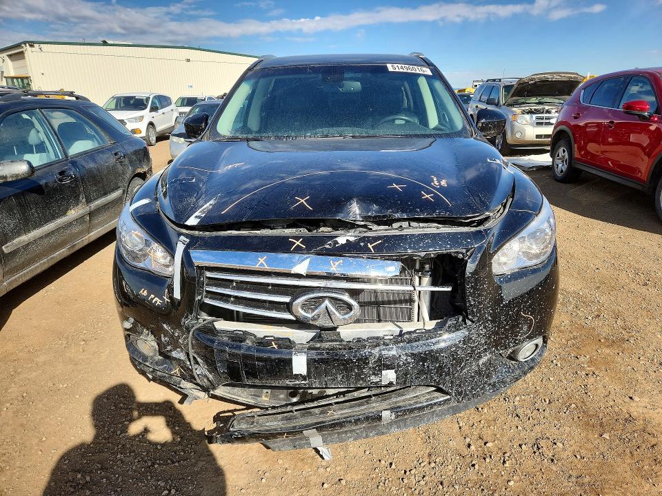 51496016 :رقم المزاد ، 5N1CL0MM3EC510412 vin ، 2014 Infiniti Qx60 مزاد بيع