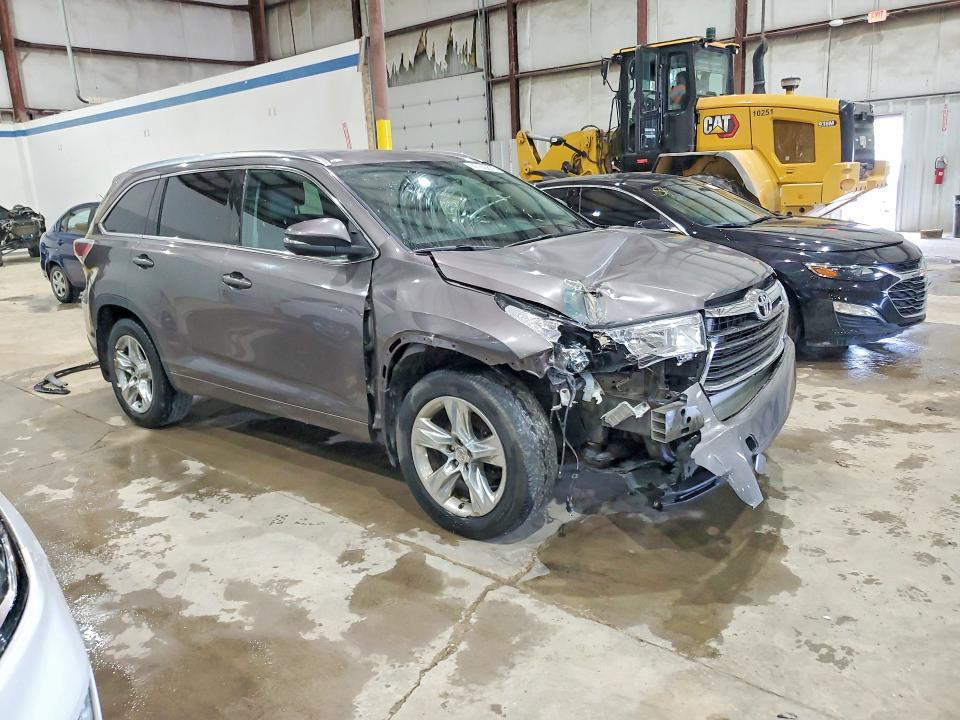 47740676 :رقم المزاد ، 5TDDKRFH4ES016624 vin ، 2014 Toyota Highlander مزاد بيع