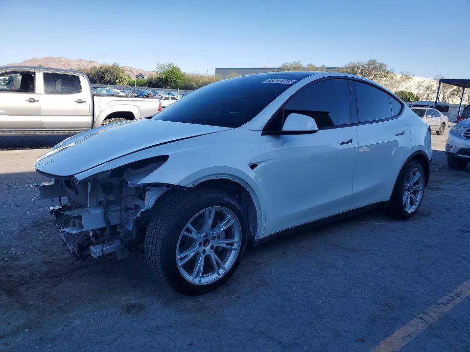 2022 Tesla Model Y მანქანა იყიდება აუქციონზე, vin: 7SAYGAEE6NF535984, აუქციონის ნომერი: 50259016