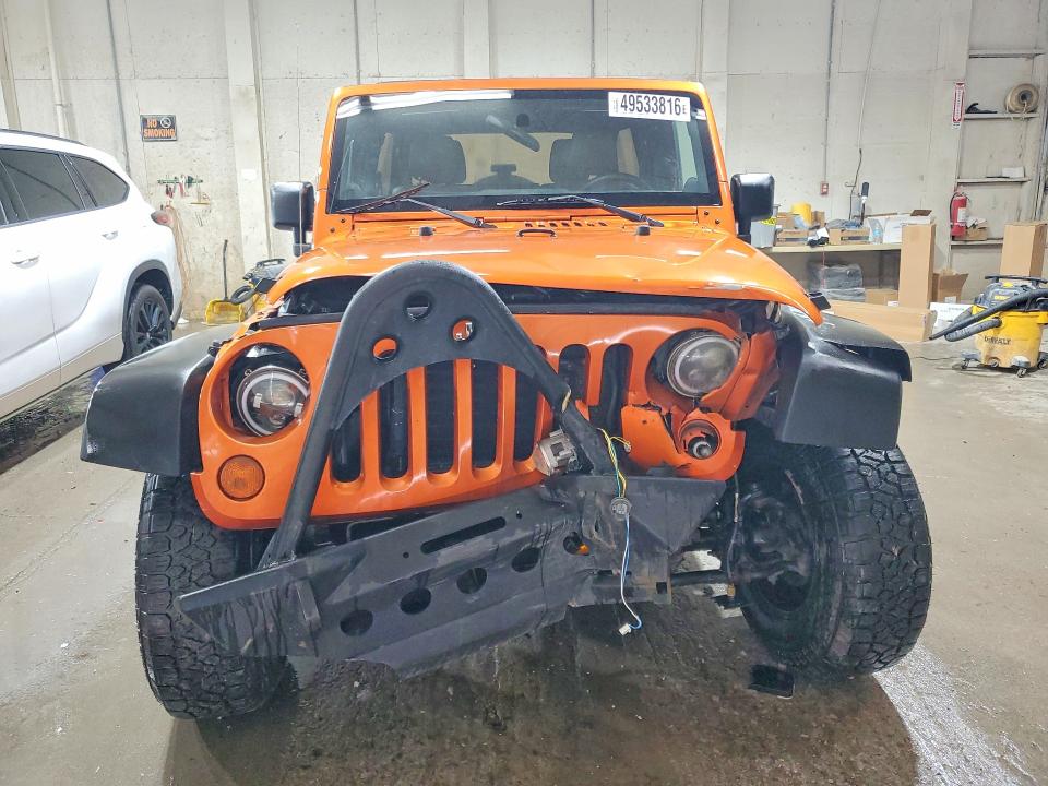 2011 Jeep Wrangler Unlimited მანქანა იყიდება აუქციონზე, vin: 1J4BA6H1XBL520174, აუქციონის ნომერი: 49533816