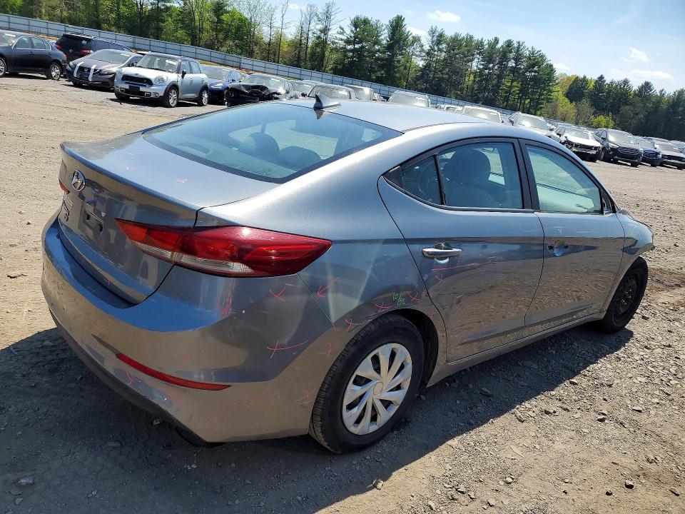 Aukcja sprzedaży 2017 Hyundai Elantra, vin: KMHD74LF3HU123196, numer aukcji: 50649616