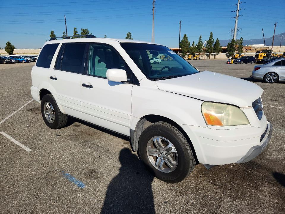 2003 Honda Pilot მანქანა იყიდება აუქციონზე, vin: 2HKYF18403H591582, აუქციონის ნომერი: 49966786