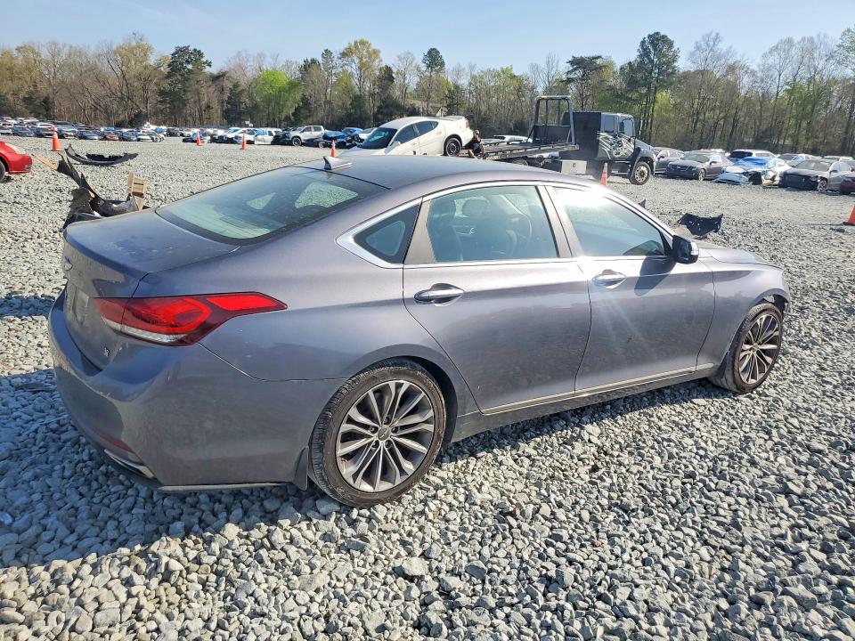 2015 Hyundai Genesis მანქანა იყიდება აუქციონზე, vin: KMHGN4JE2FU080125, აუქციონის ნომერი: 48575796