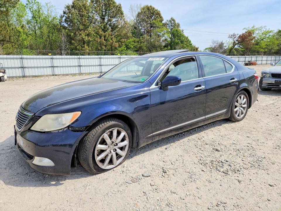 49555736 :رقم المزاد ، JTHBL46F875048618 vin ، 2007 Lexus Ls مزاد بيع