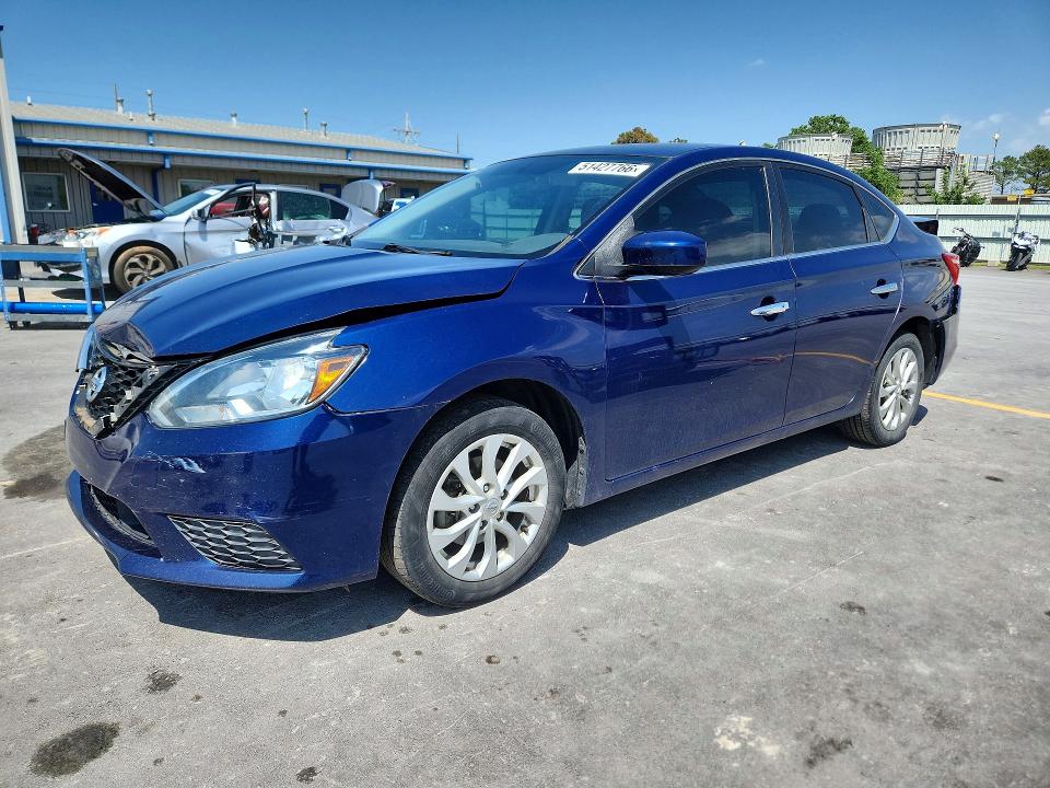 2018 Nissan Sentra მანქანა იყიდება აუქციონზე, vin: 3N1AB7AP3JY294183, აუქციონის ნომერი: 51427766