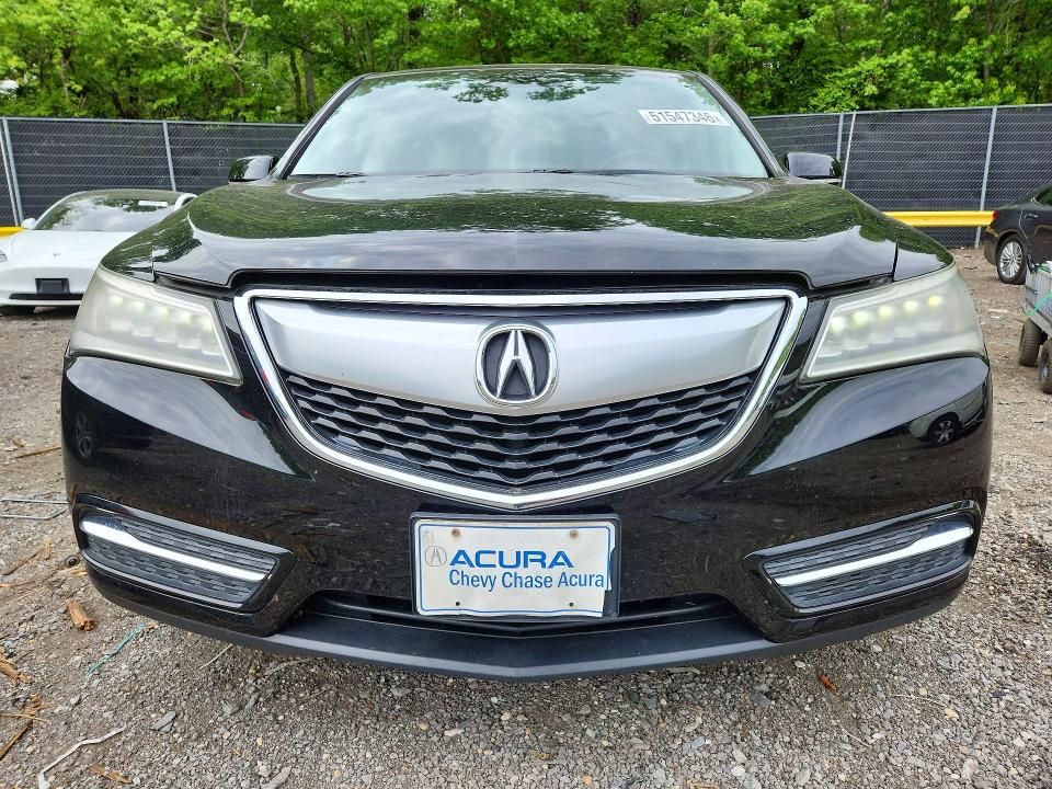 Продажа на аукционе авто 2016 Acura Mdx, vin: 5FRYD4H46GB060560, номер лота: 51547346