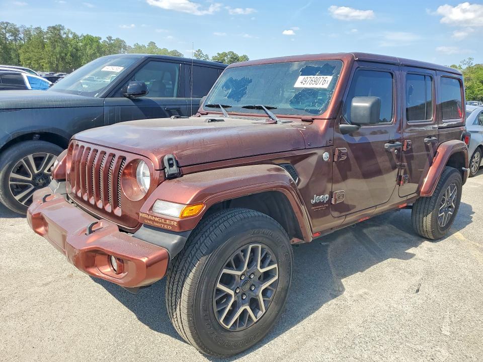 Aukcja sprzedaży 2019 Jeep Wrangler Unlimited, vin: 1C4HJXDG7KW528215, numer aukcji: 49769076