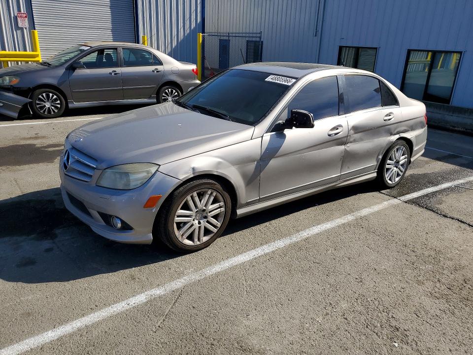 48805966 :رقم المزاد ، WDDGF54XX8F067091 vin ، 2008 Mercedes-benz C مزاد بيع
