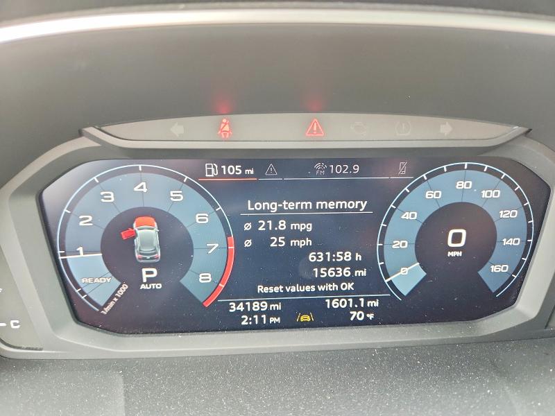 50512236 :رقم المزاد ، WA1DECF32L1113592 vin ، 2020 Audi Q3 مزاد بيع