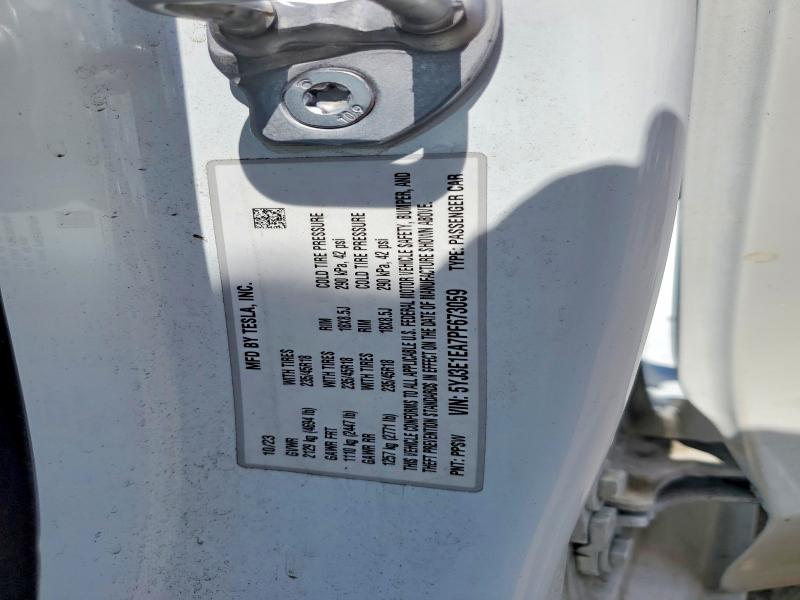 Aukcja sprzedaży 2023 Tesla Model 3, vin: 5YJ3E1EA7PF673059, numer aukcji: 49626896