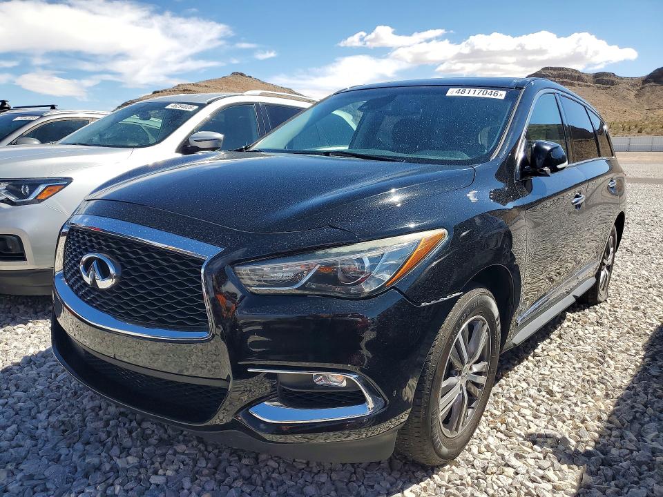 48117046 :رقم المزاد ، 5N1DL0MNXLC529243 vin ، 2020 Infiniti Qx60 مزاد بيع