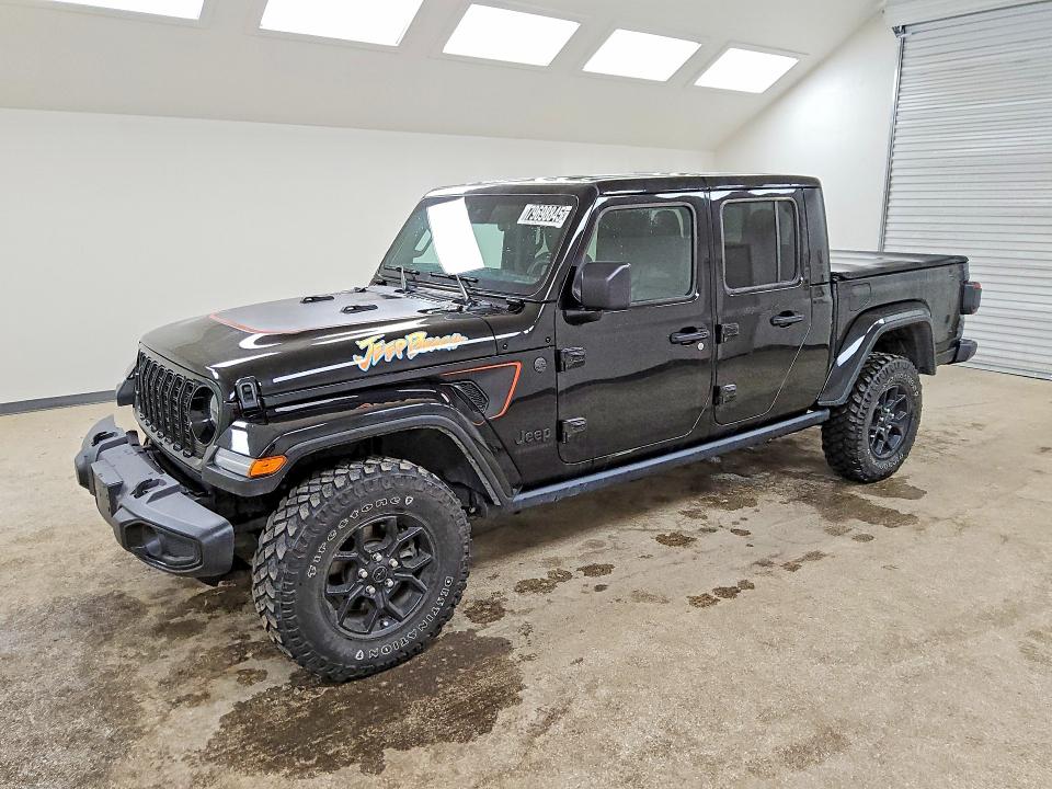 Aukcja sprzedaży 2024 Jeep Gladiator, vin: 1C6HJTAG4RL134087, numer aukcji: 79698845