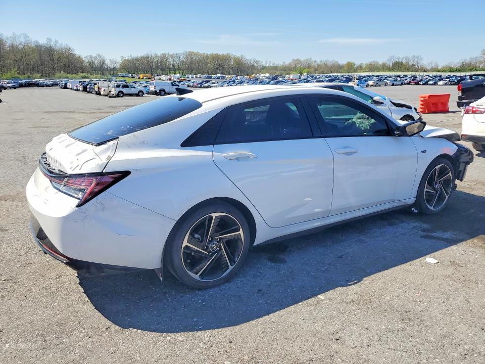 2022 Hyundai Elantra მანქანა იყიდება აუქციონზე, vin: KMHLR4AF7NU240591, აუქციონის ნომერი: 50854626