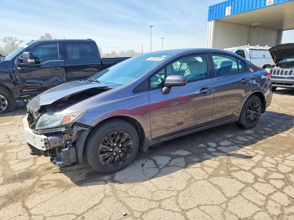 50255136 :رقم المزاد ، 2HGFB2F57EH515844 vin ، 2014 Honda Civic مزاد بيع