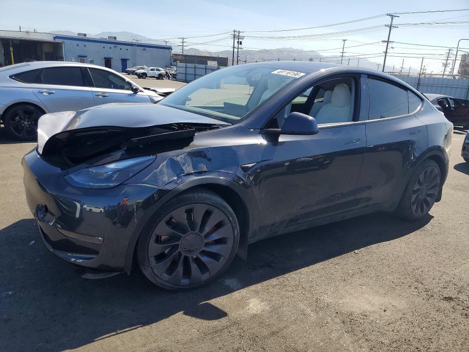 Продажа на аукционе авто 2025 Tesla Model Y, vin: 7SAYGDEF1SF298486, номер лота: 49116196