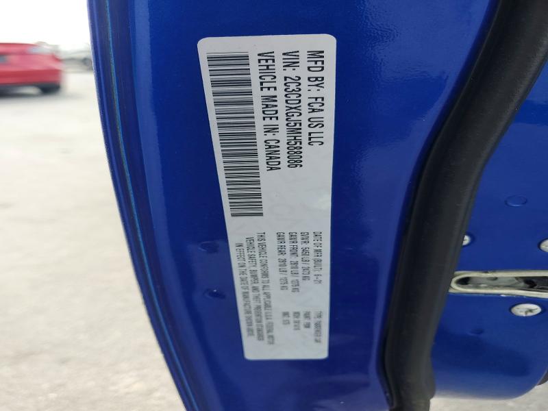 2021 Dodge Charger მანქანა იყიდება აუქციონზე, vin: 2C3CDXGJ5MH588086, აუქციონის ნომერი: 51018246