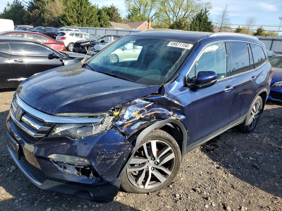 Продаж на аукціоні авто 2017 Honda Pilot, vin: 5FNYF6H92HB100668, номер лоту: 49821156